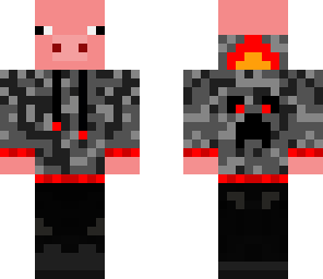 flaming pig