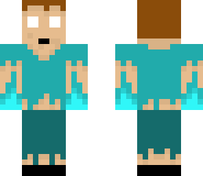 blue fire herobrine