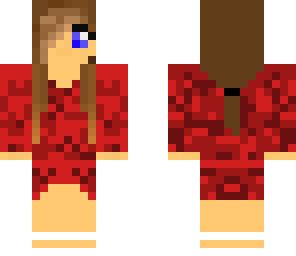 red dress