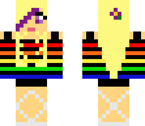rainbow girl