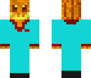 pumpkin in blue tux