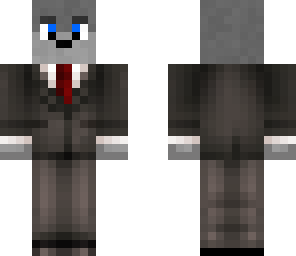 wolf tuxedo
