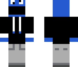 cookie monster in hoodie