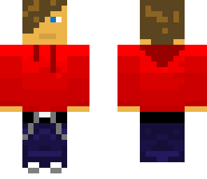 red hoodie
