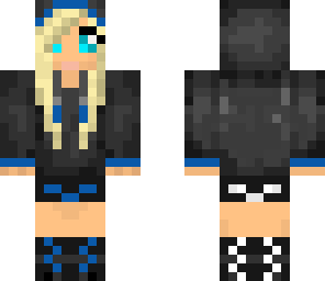 edited skin of cute girl