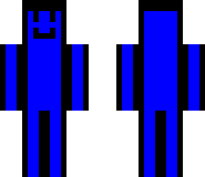 blue stickmandj with headphones