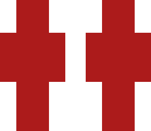 red and blank