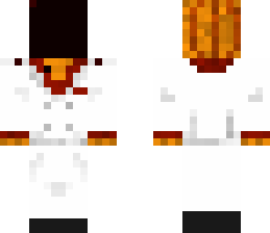 the black pumpkin faced guy