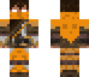 orange herobrine slime hunter