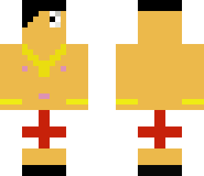 topless man
