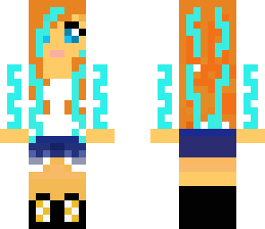 blue highlight angel