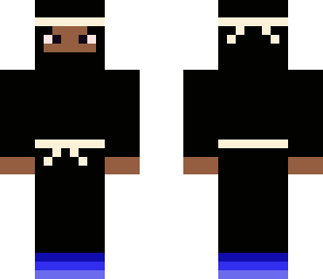 ninja with headphones