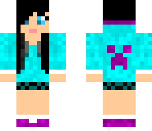 teal creeper hoodieklm