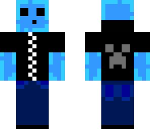blue slimeman