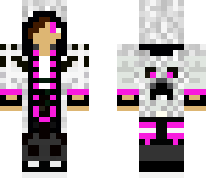 neon pink teenager