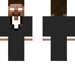 herobrine in a tux