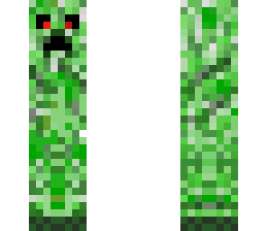 creeper with red eyes