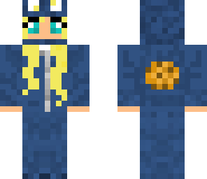 cute blond cookie monster girl udpated