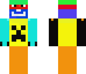 my first colorful skin