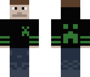 creeper hoodie steve