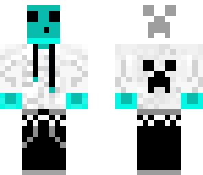 blue slime w black headphones