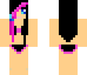 pink bakini girl
