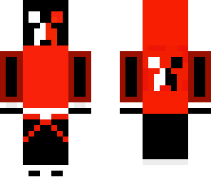 cool creeper with red hoodie