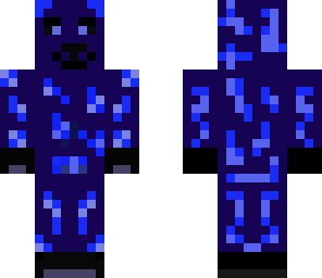blue leopard with smile