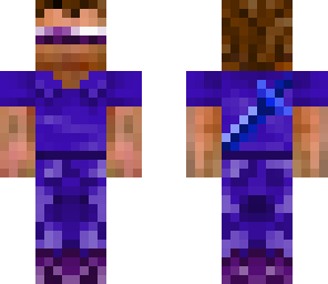 purple man