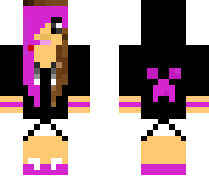 creeper girl pink
