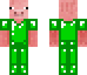 pig in emerald armour