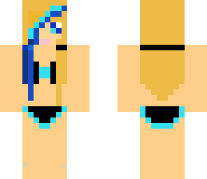blonde bakini girl