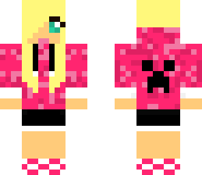 hoodie creeper pink my edit eyes