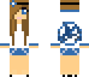 blue hunger games girl