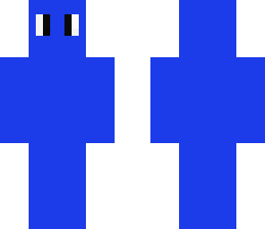 blue man