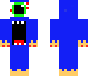 blue eyeball monster