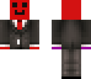 red slime in suit
