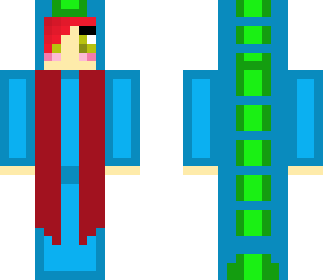 me in dino suit