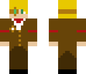 steampunk me longer hair brown clothes spats