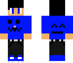 the blue