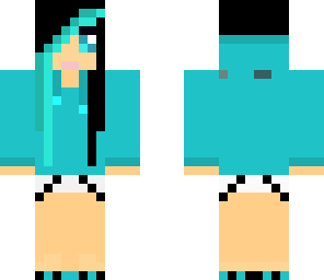 pretty blue girl