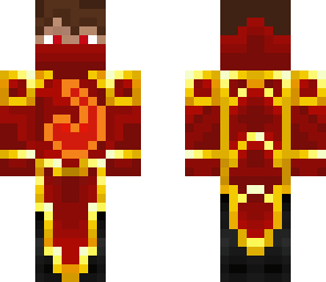 fire wizard with mask