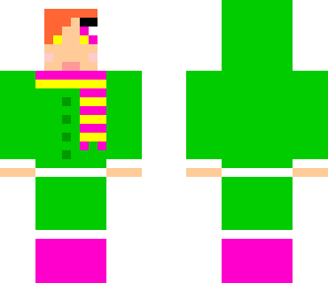 green eskimo girl