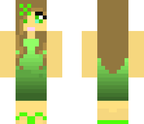 green girl