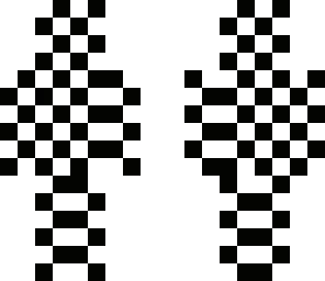 checker face