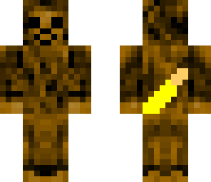 monkey with banana on his back