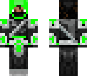 neon green phoenix warrior