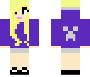 edited creeper girl