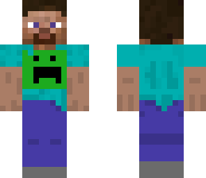steve with monster in side