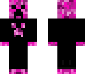 pink creeper wearing black shorts and pants